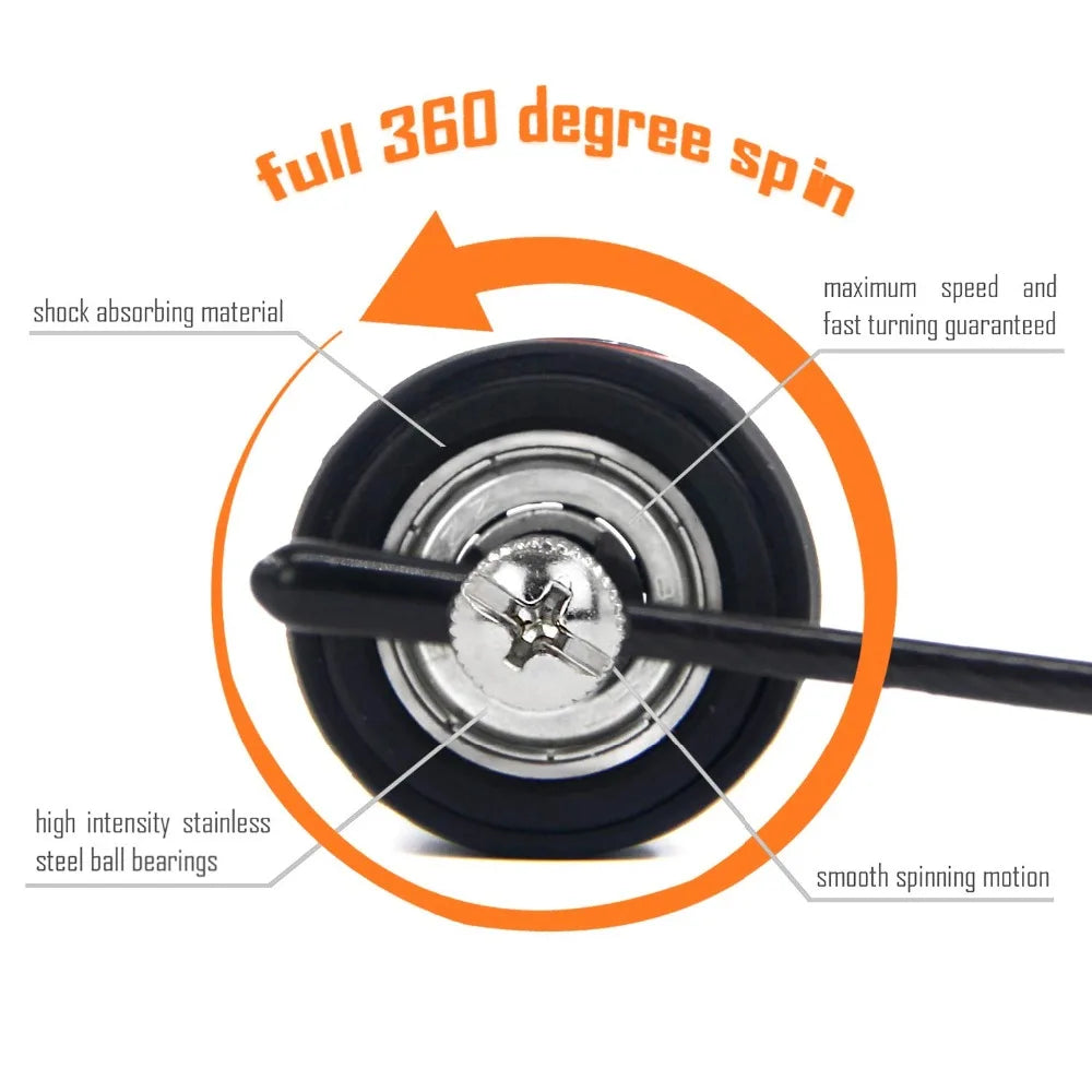 Crossfit Jump Rope – Pro Ball Bearing Speed Rope