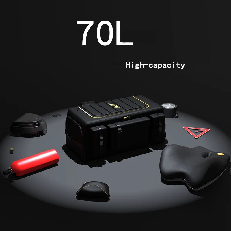 30L-70L Foldable Car Storage Box & Trunk Organizer