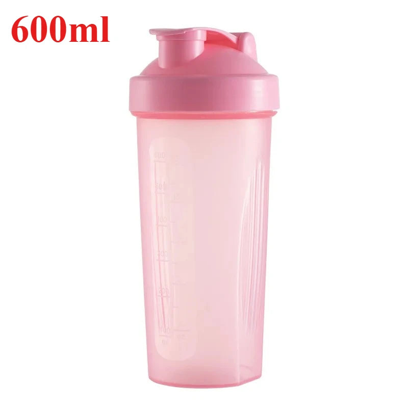 400ml/600ml Protein Shaker Bottle with Whisk Ball