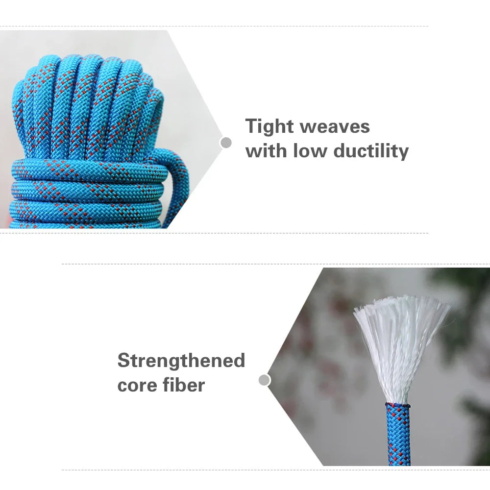 10mm Static Climbing Rope – Rescue & Safety Rope