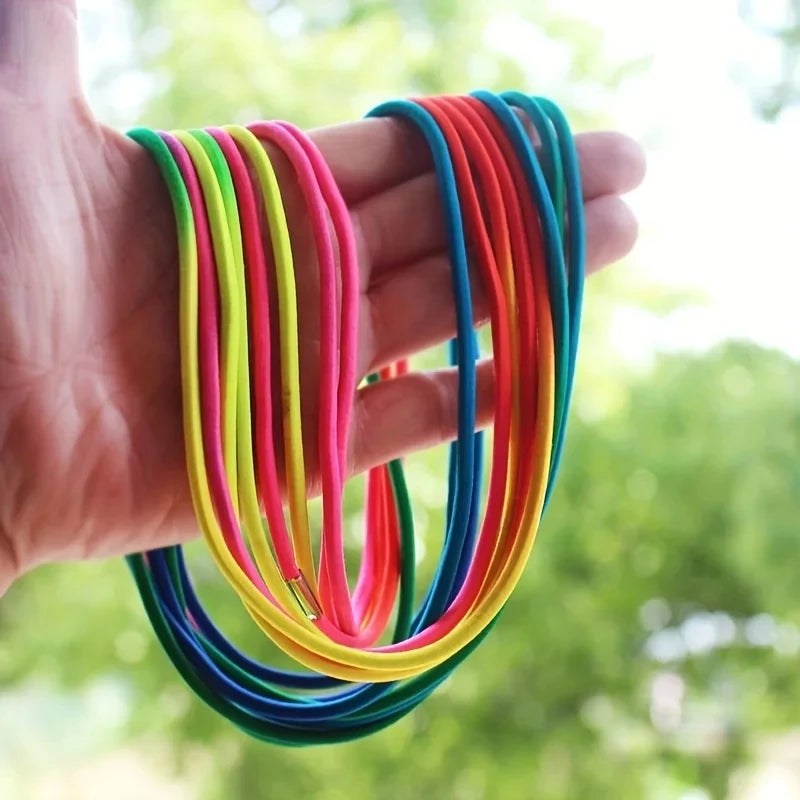 Elastic Jump Rope 5-10M – Adjustable Rubber Training Rope