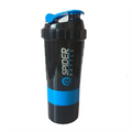 3-Layer Protein Shaker Bottle – Mixing Cup for Workouts