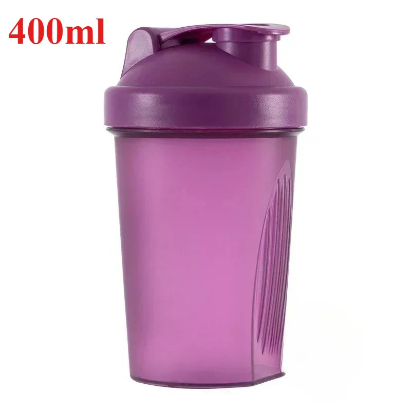 400ml/600ml Protein Shaker Bottle with Whisk Ball