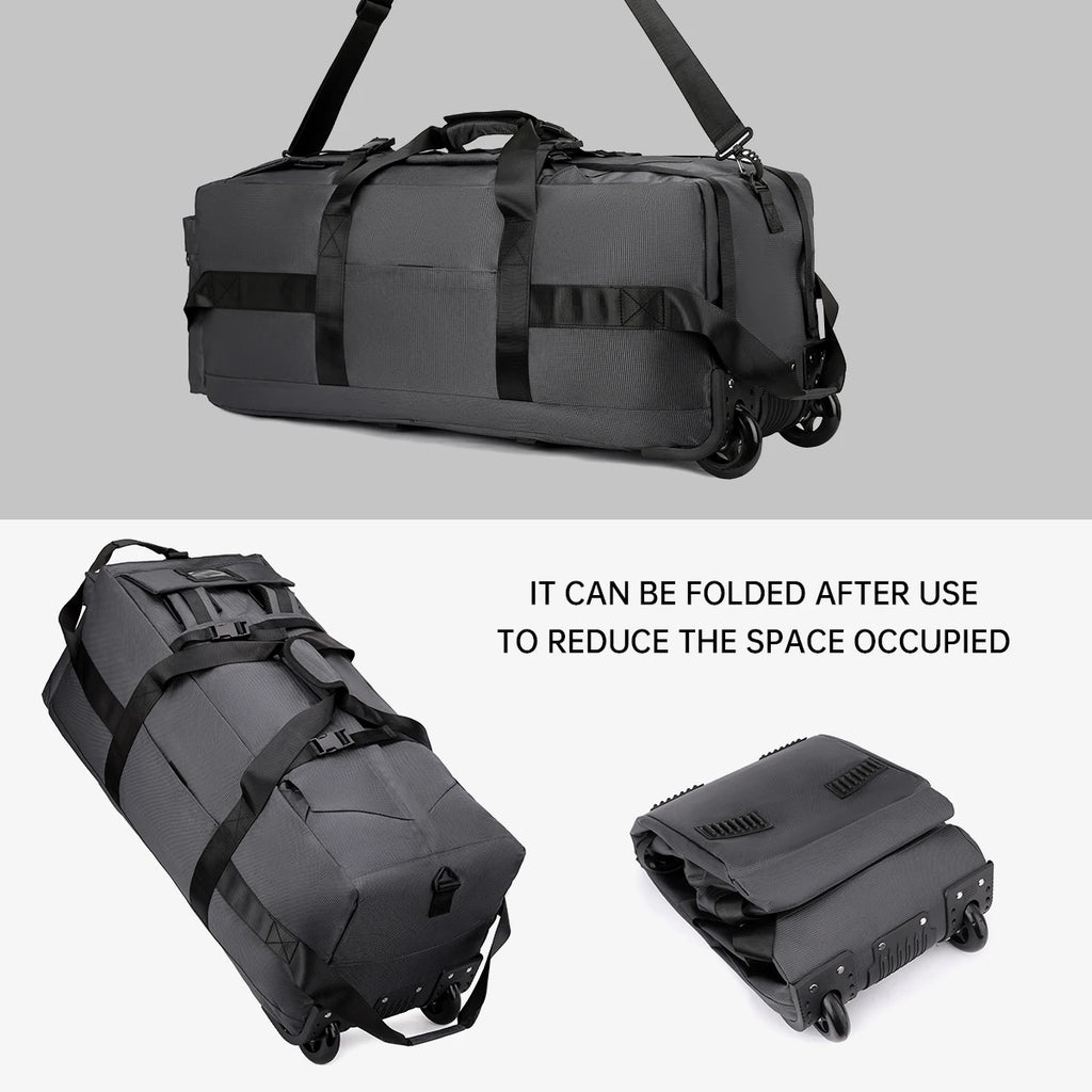 Large Capacity Travel Duffel Bag – Unisex Carry On Luggage Bag