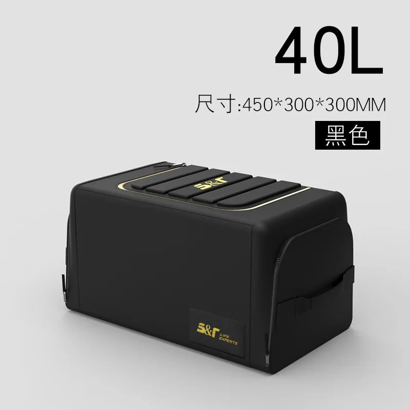 30L-70L Foldable Car Storage Box & Trunk Organizer