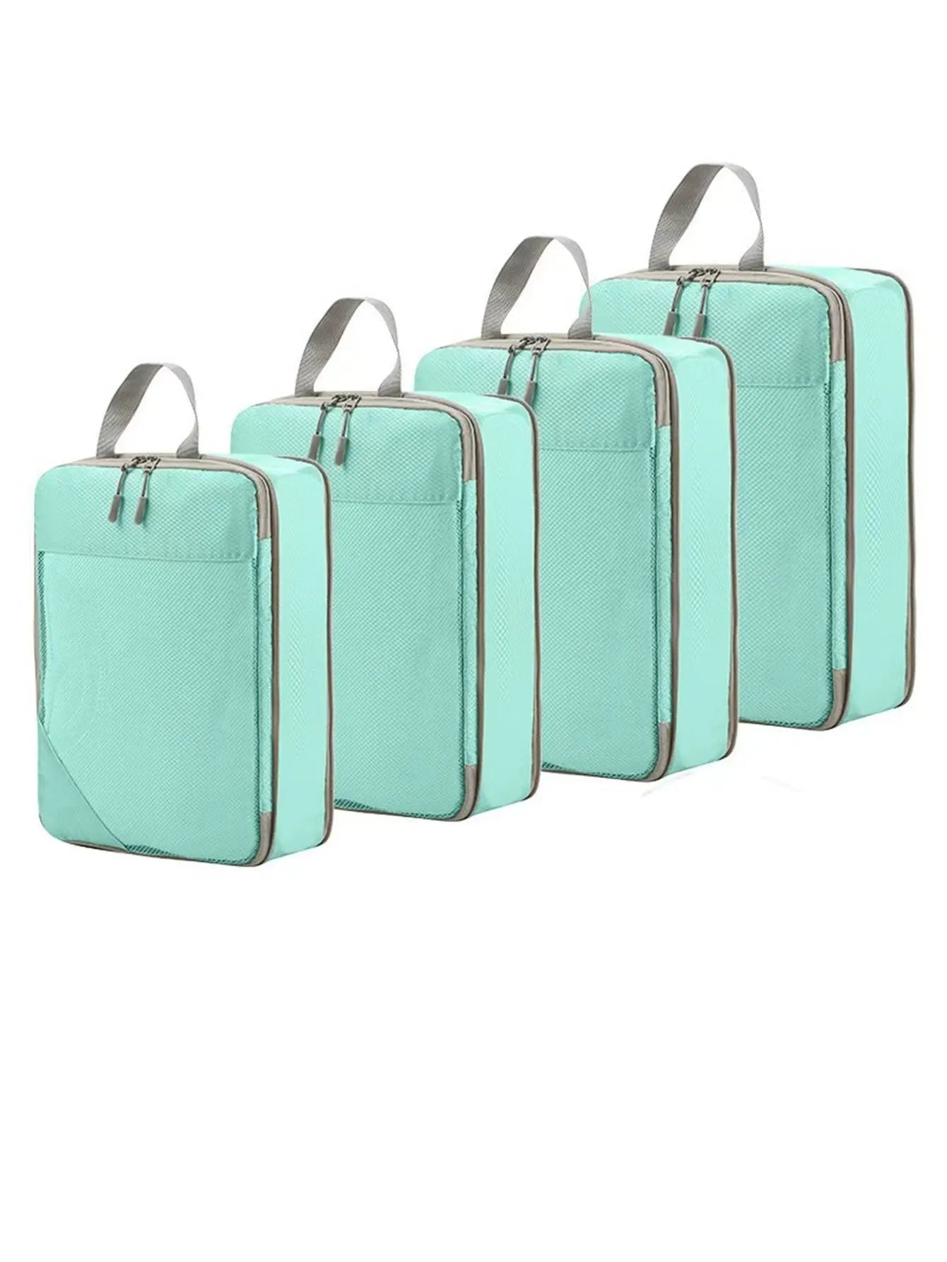 Compression Packing Cubes – Expandable Travel Organizers for Suitcases