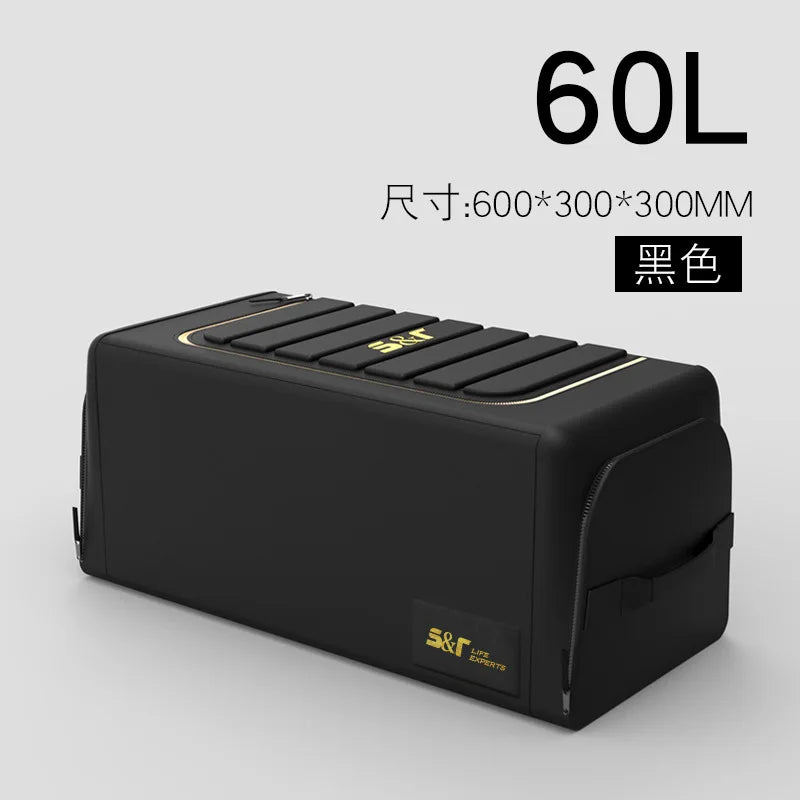 30L-70L Foldable Car Storage Box & Trunk Organizer