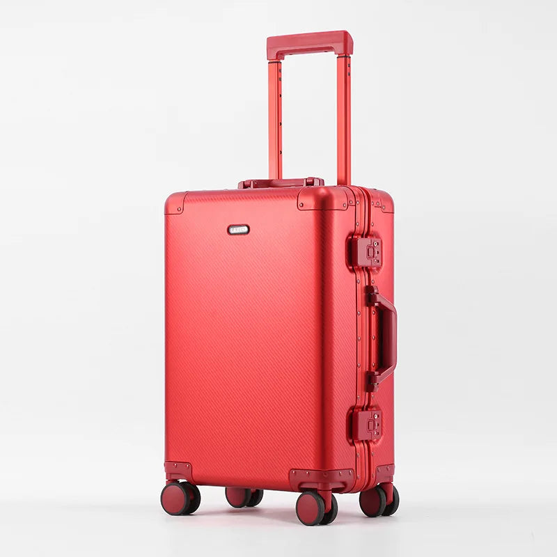 Aluminum Carry-On Luggage – TSA Approved Trolley Suitcase