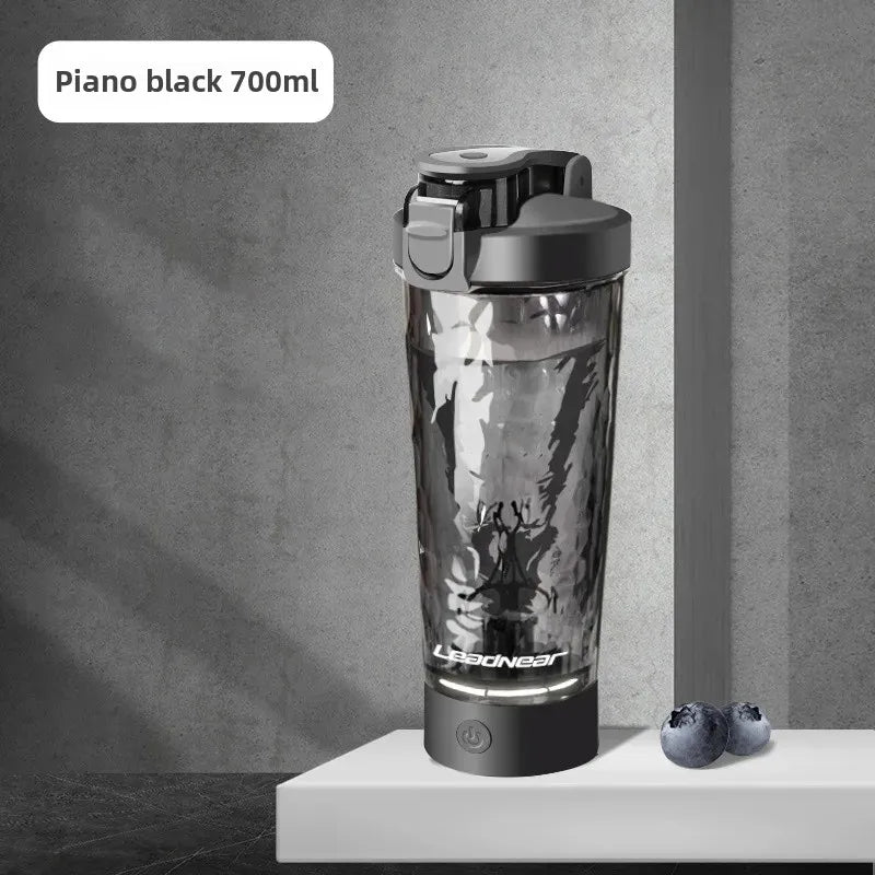 Electric Protein Shaker Bottle – USB Rechargeable Mixer