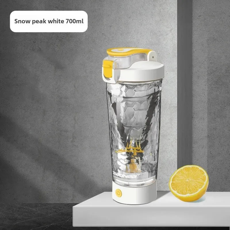 Electric Protein Shaker Bottle – USB Rechargeable Mixer