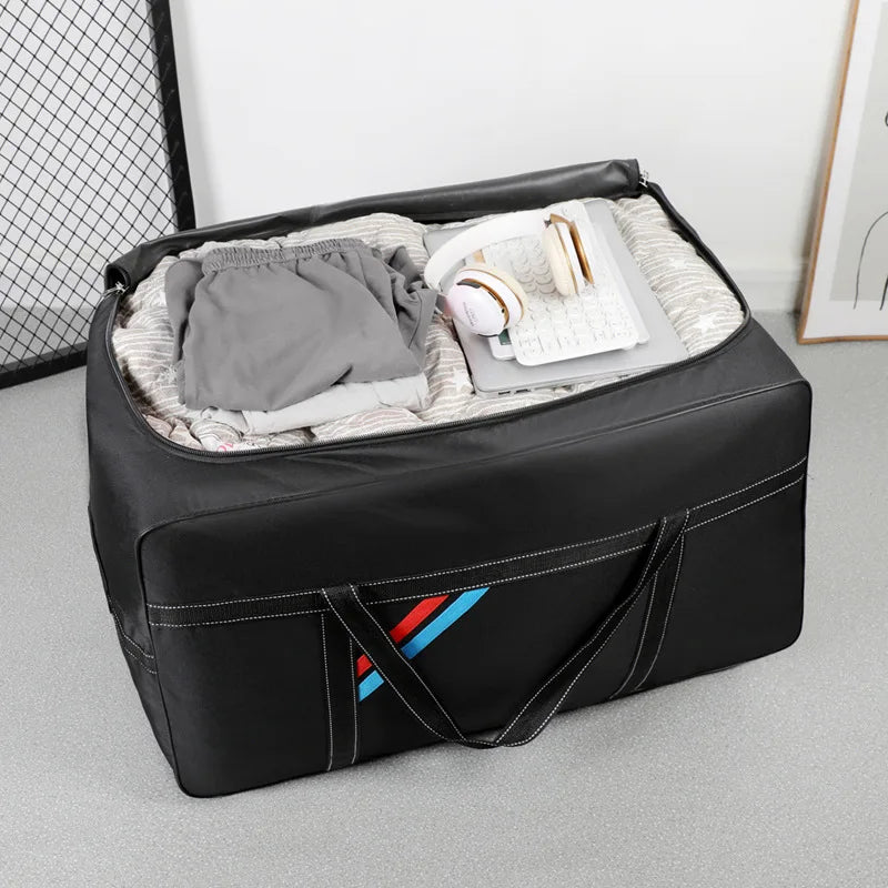 Large Capacity Foldable Trolley Bag with Wheels