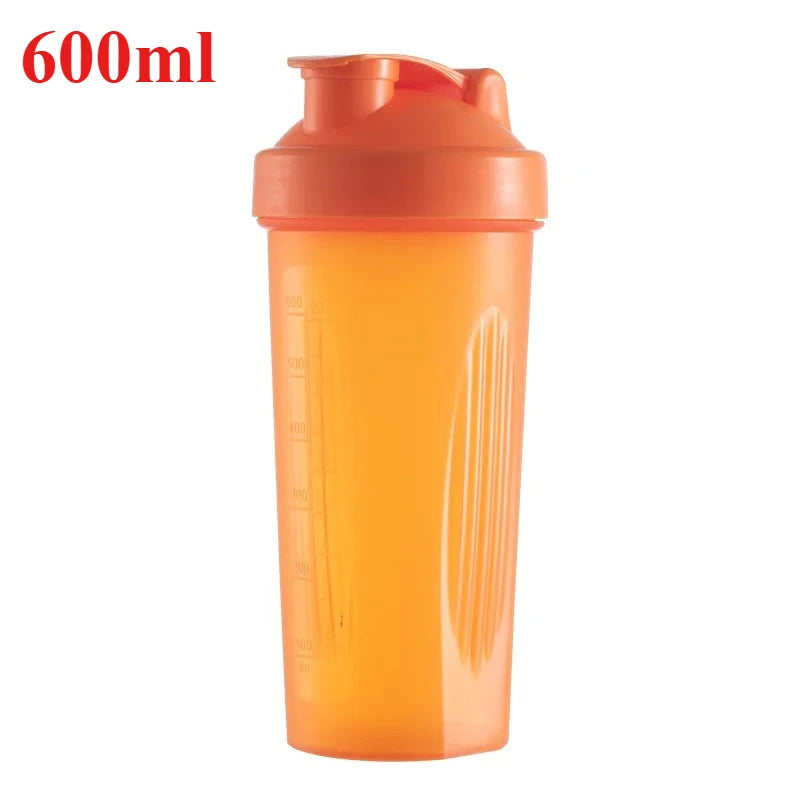 400ml/600ml Protein Shaker Bottle with Whisk Ball