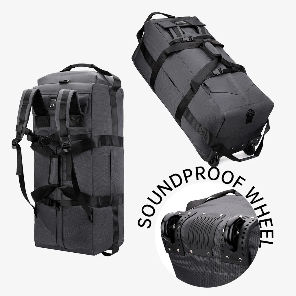 Large Capacity Travel Duffel Bag – Unisex Carry On Luggage Bag