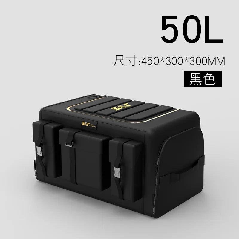 30L-70L Foldable Car Storage Box & Trunk Organizer