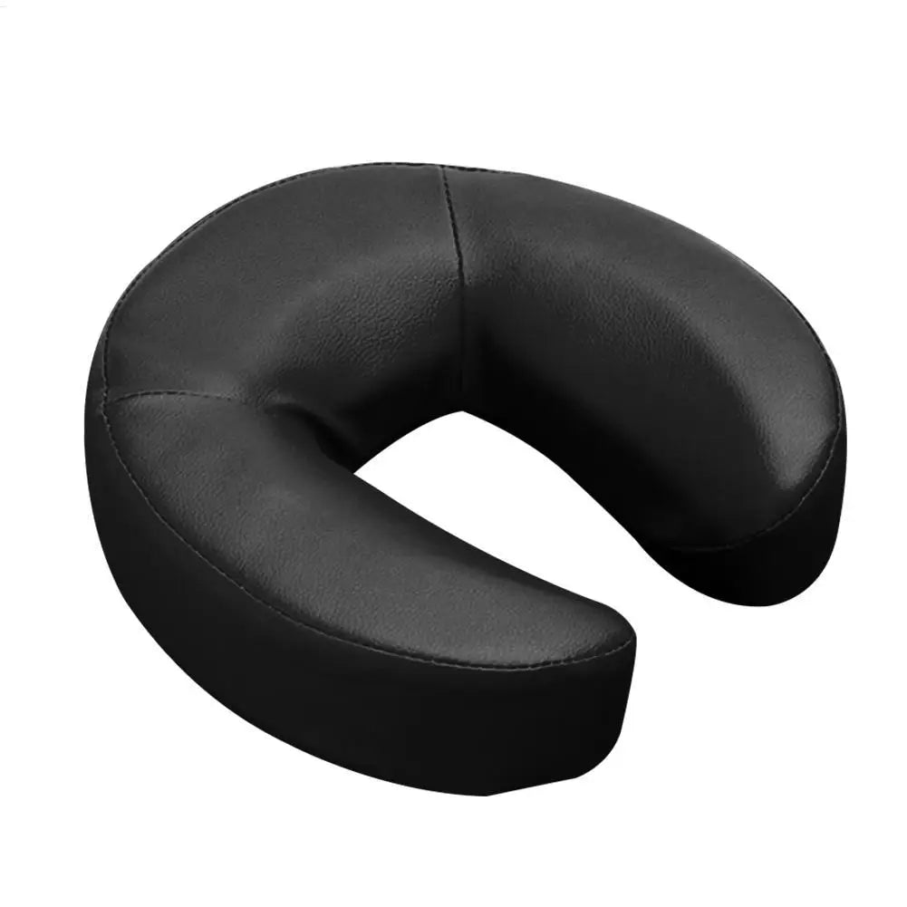 Ergonomic memory foam travel neck pillow with U-shaped cervical support