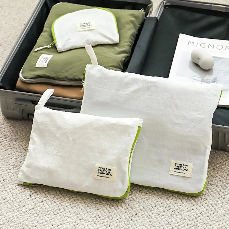 Compression Packing Cubes – Travel Luggage & Backpack Organizer
