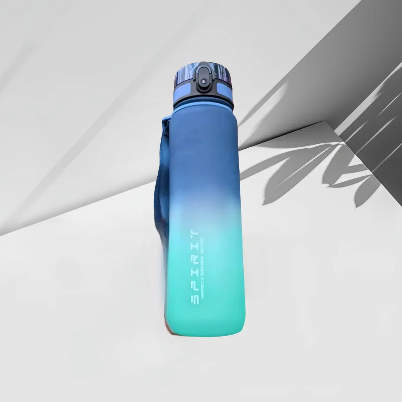 500ml/1000ml Motivational Water Bottle – Leak Proof Sports Bottle