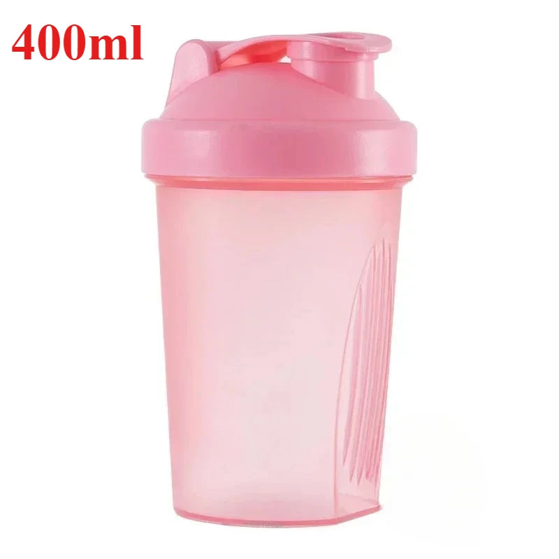 400ml/600ml Protein Shaker Bottle with Whisk Ball