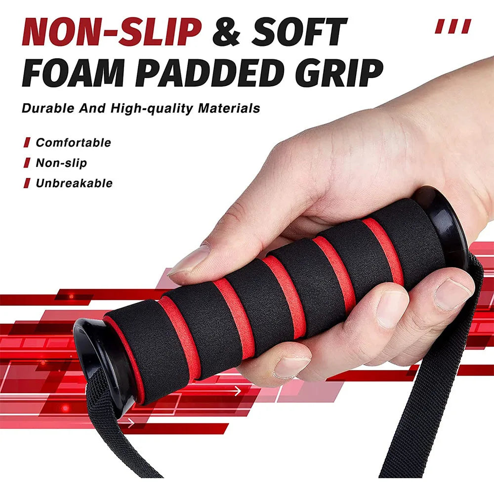 Resistance Band Pulley Strap – Home Gym Handle Attachment
