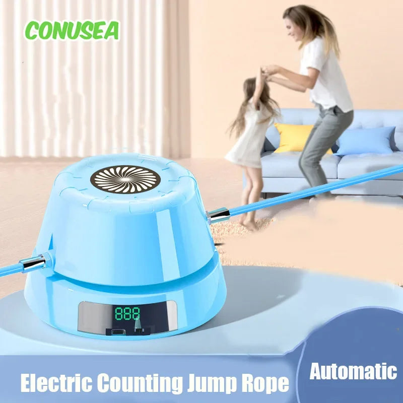 Electric Jump Rope Machine – Remote Control with Counter