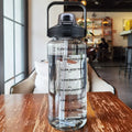 500ml/1000ml Motivational Water Bottle – Leak Proof Sports Bottle