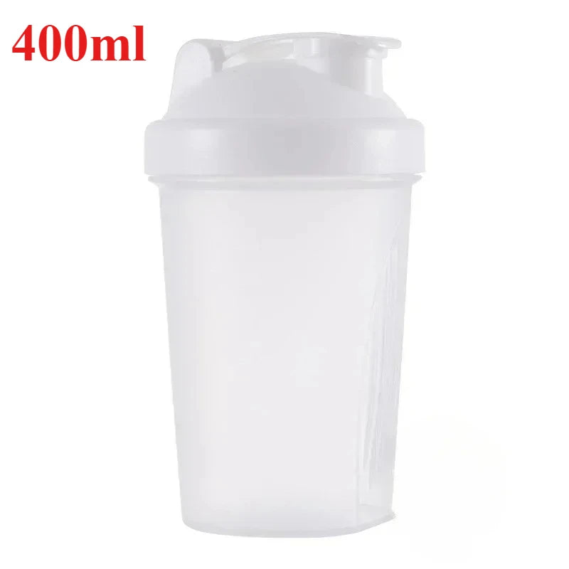 400ml/600ml Protein Shaker Bottle with Whisk Ball
