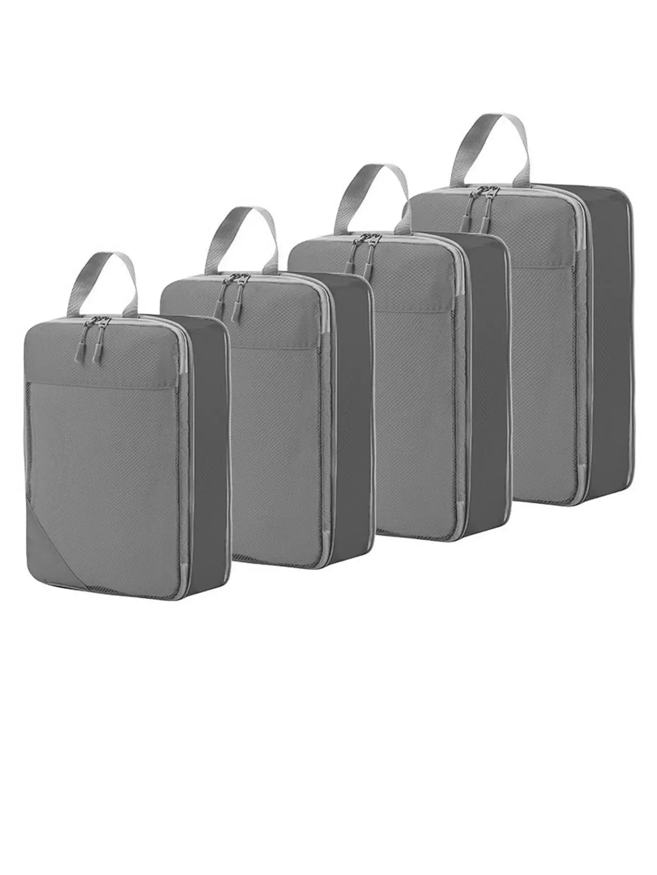 Compression Packing Cubes – Expandable Travel Organizers for Suitcases