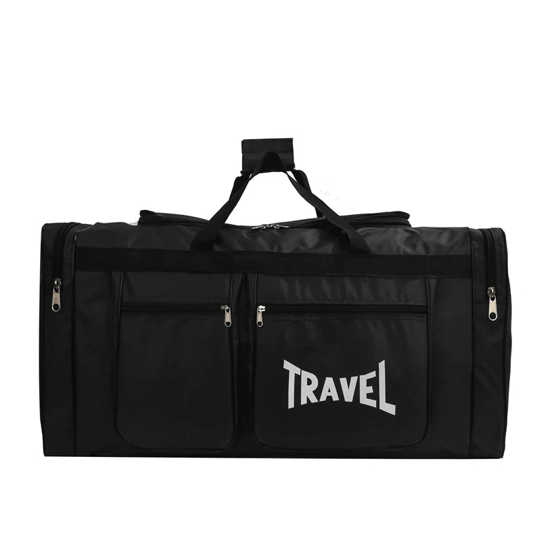 Large Capacity Travel Duffel Bag with Multiple Pockets