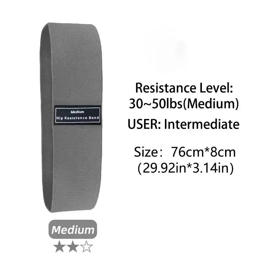 Fabric Resistance Bands – Booty Loop Bands for Legs & Glutes