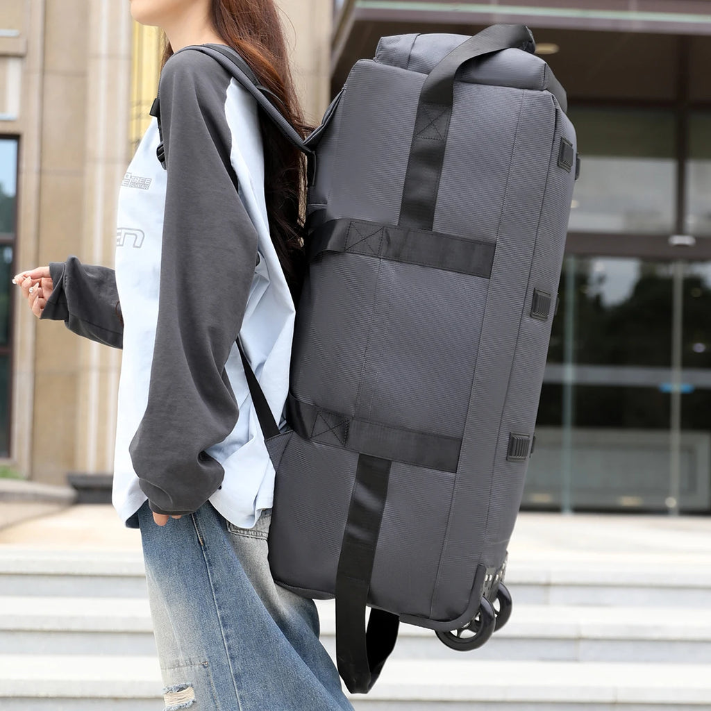 Large Capacity Travel Duffel Bag – Unisex Carry On Luggage Bag