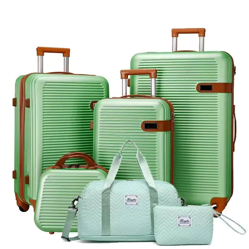 6-Piece Luggage Set with TSA Lock