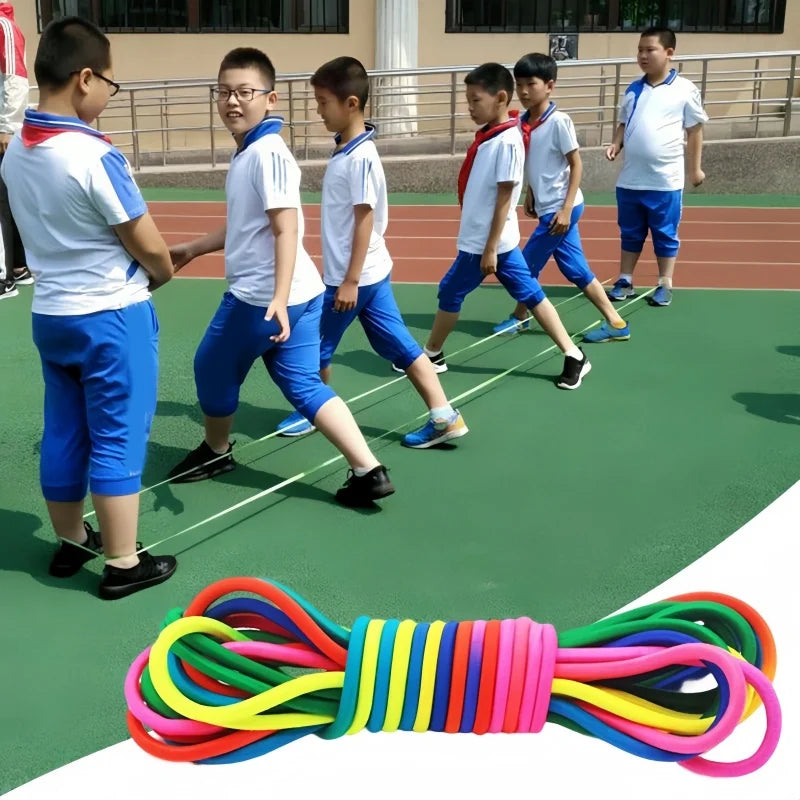 Elastic Jump Rope 5-10M – Adjustable Rubber Training Rope