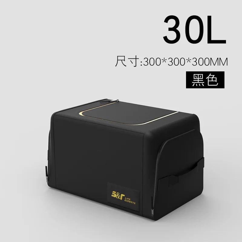 30L-70L Foldable Car Storage Box & Trunk Organizer
