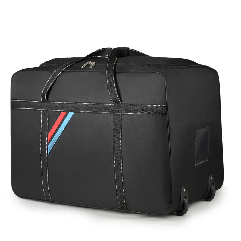 Large Capacity Foldable Trolley Bag with Wheels