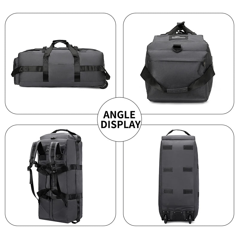 Large Capacity Wheeled Travel Bag