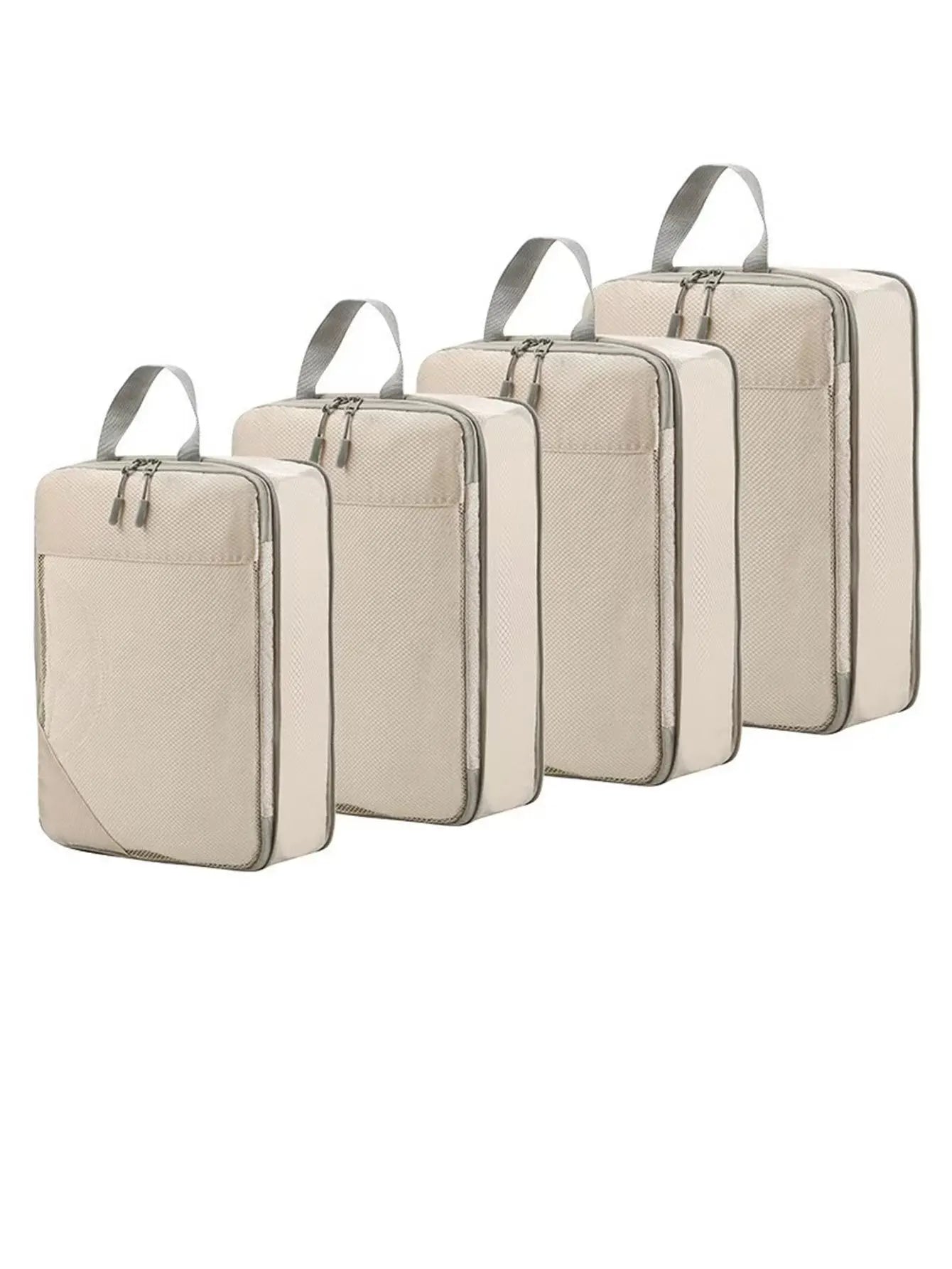 Compression Packing Cubes – Expandable Travel Organizers for Suitcases