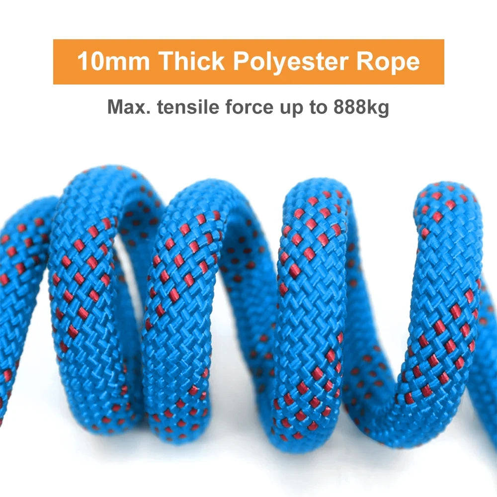 10mm Static Climbing Rope – Rescue & Safety Rope