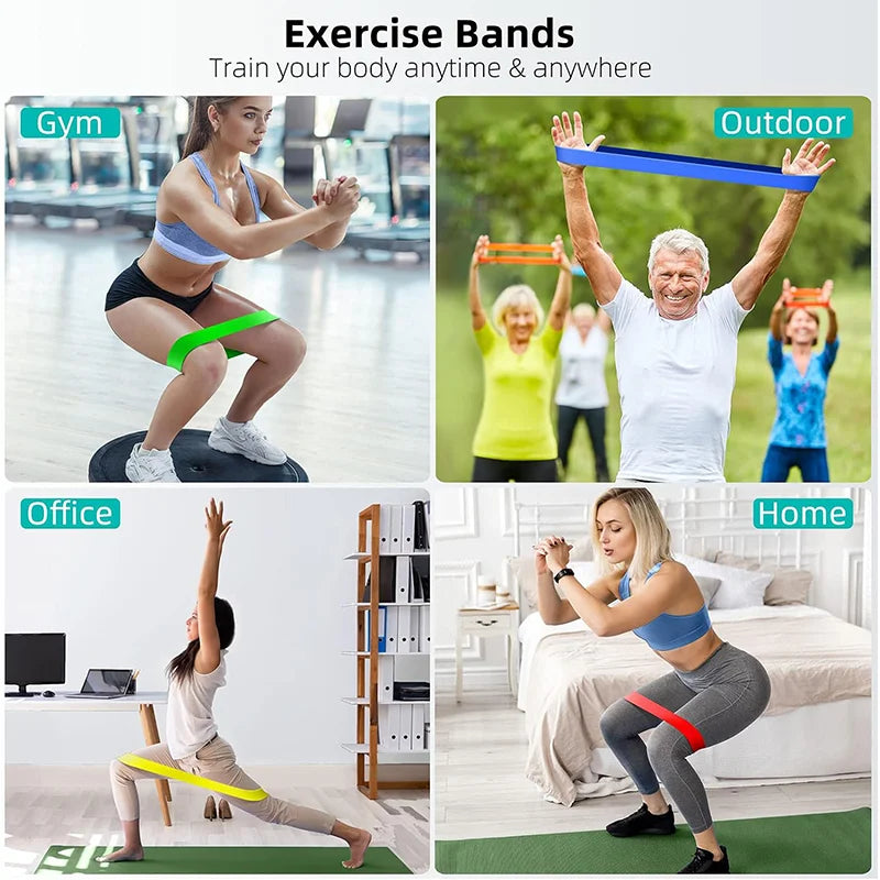 Resistance Bands Set – Yoga & Fitness Training Loop Bands