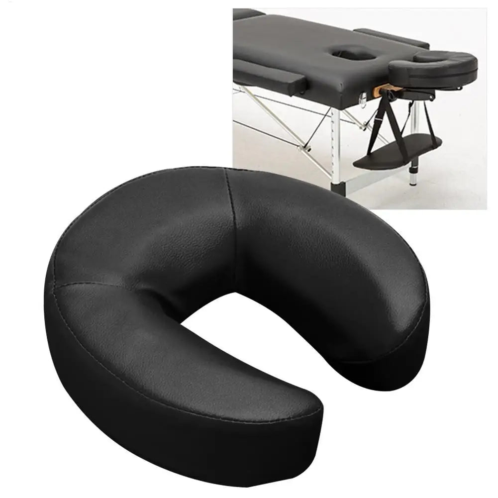 Ergonomic memory foam travel neck pillow with U-shaped cervical support