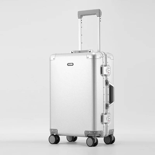 Aluminum Carry-On Luggage – TSA Approved Trolley Suitcase