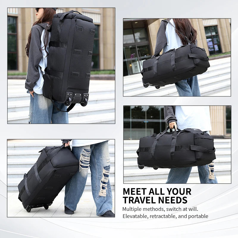 Large Capacity Wheeled Travel Bag