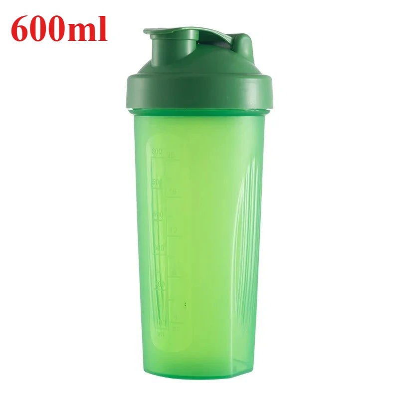 400ml/600ml Protein Shaker Bottle with Whisk Ball