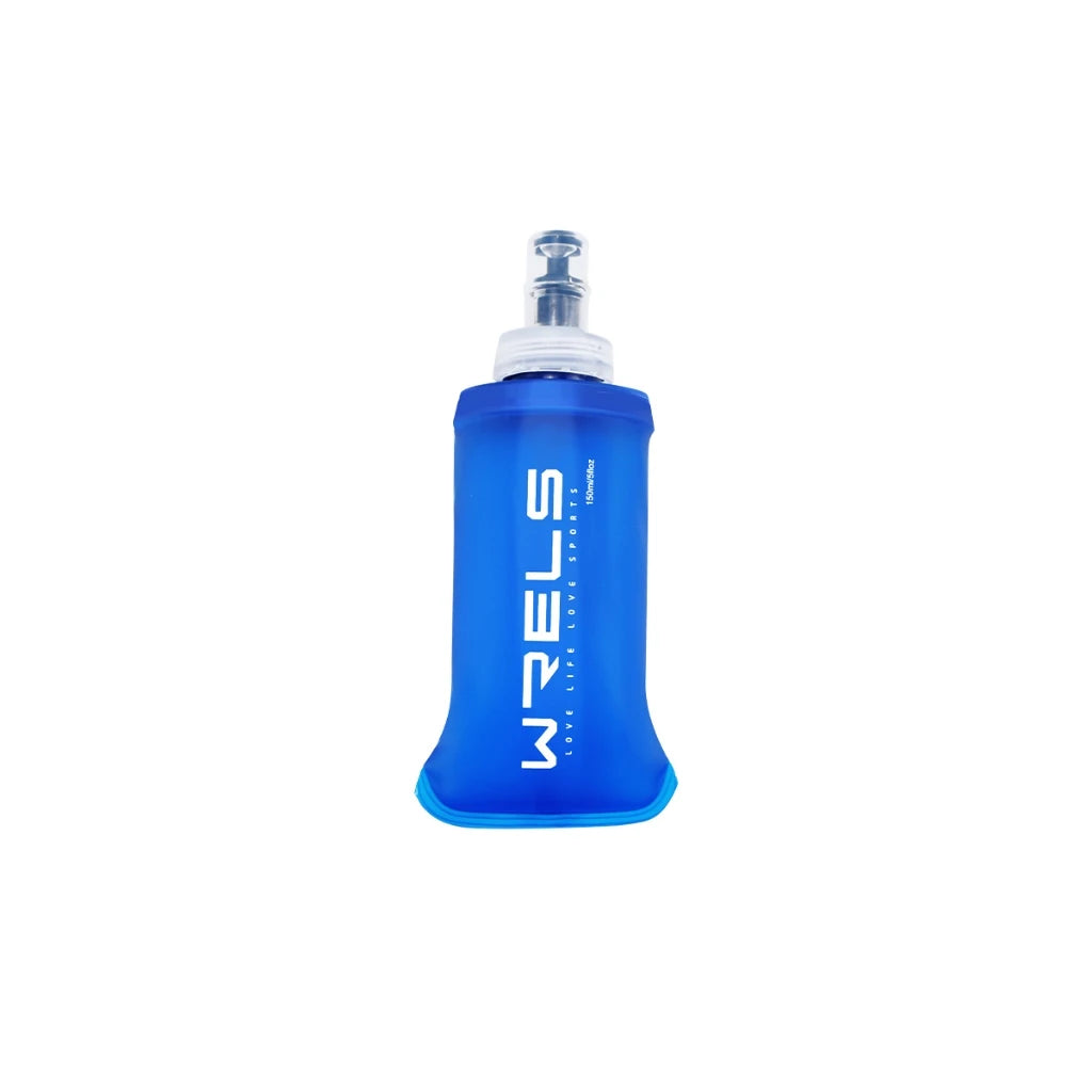 WRELS Folding Water Bottle – BPA-Free Collapsible Soft Flask