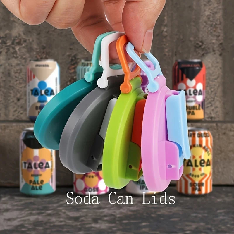 Reusable Can Lid with Straw