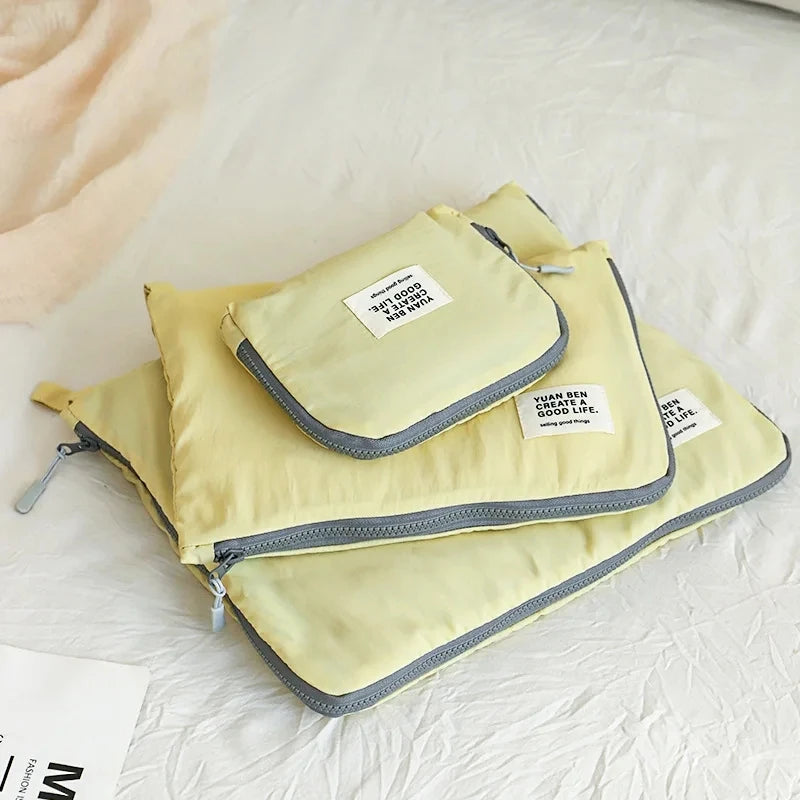 Compression Packing Cubes – Travel Luggage & Backpack Organizer