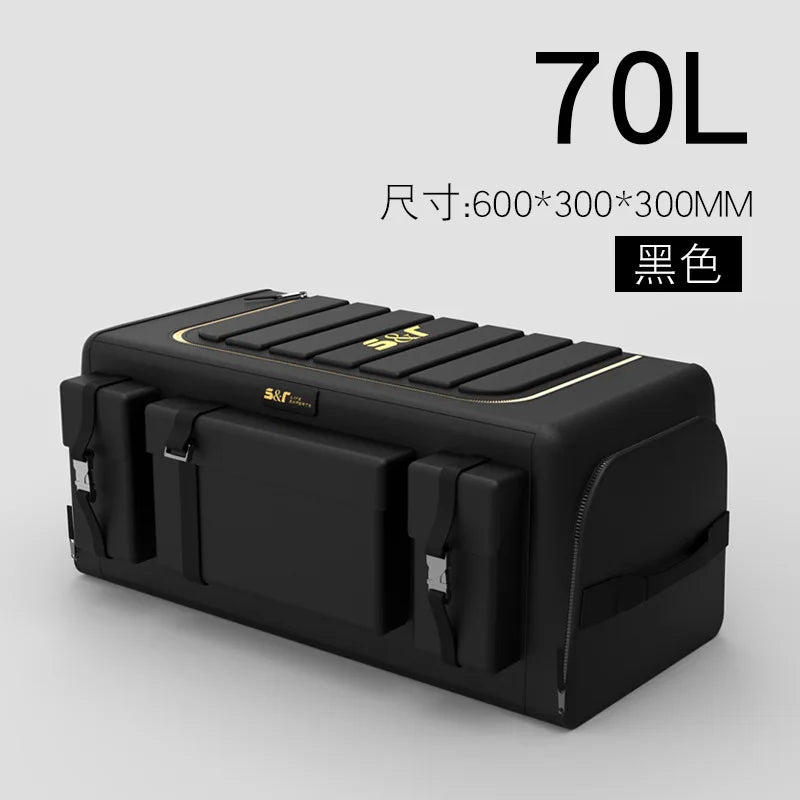 30L-70L Foldable Car Storage Box & Trunk Organizer
