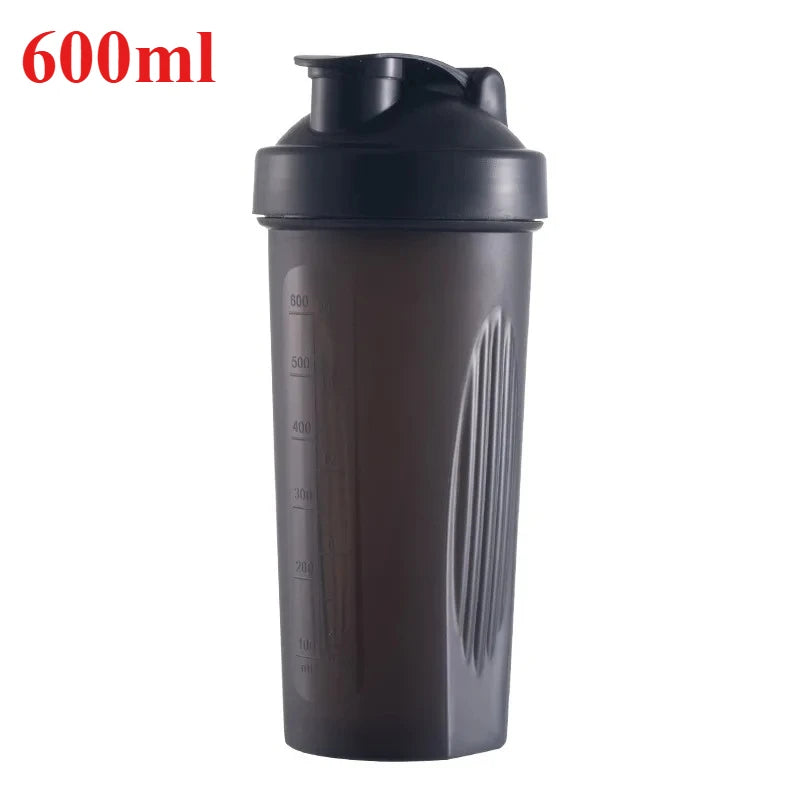 400ml/600ml Protein Shaker Bottle with Whisk Ball
