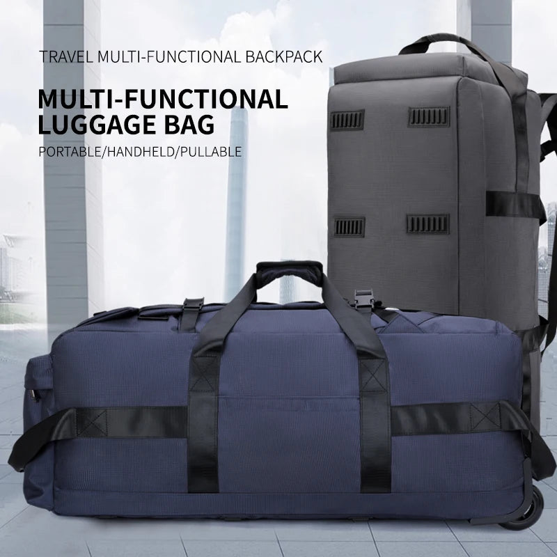 Large Capacity Wheeled Travel Bag
