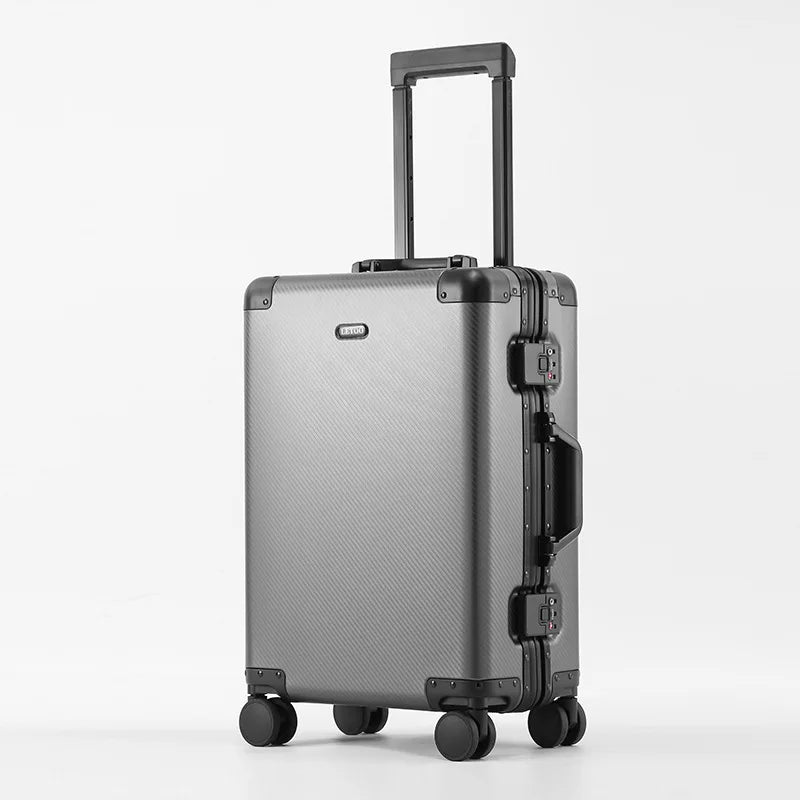Aluminum Carry-On Luggage – TSA Approved Trolley Suitcase