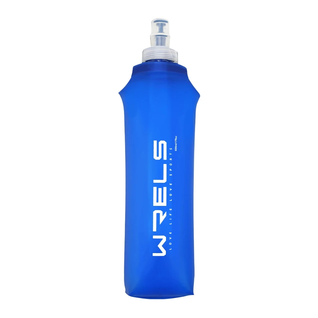 WRELS Folding Water Bottle – BPA-Free Collapsible Soft Flask